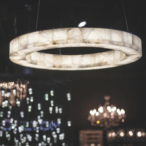 Marble Ravage Round Chandelier 40"