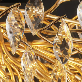 Branch Luxury Branch Polyhedral Crystal Chandelier