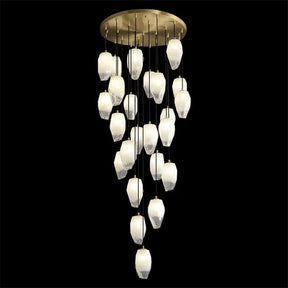 Aria Vanessa glass chandelier 24 Lights