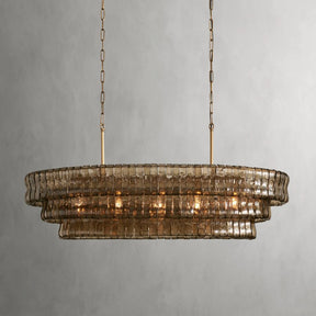 Amir Oval Chandelier 54'' 65''W