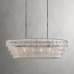 Amir Oval Chandelier 54'' 65''W