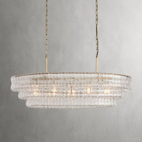 Amir Oval Chandelier 54'' 65''W