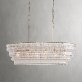 Amir Oval Chandelier 54'' 65''W