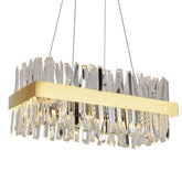 Arsenio Rectangular Crystal Chandelier