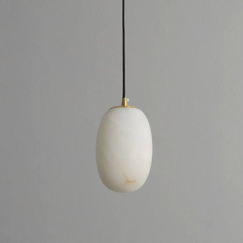 Aria Alabaster Bedside Pendant Light