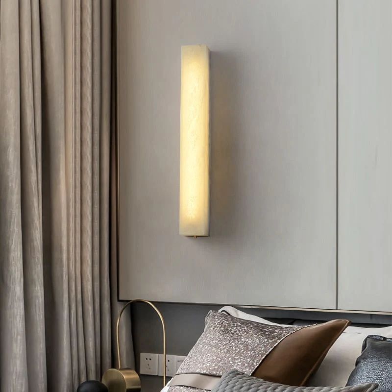 Aria Alabaster Wall Sconce