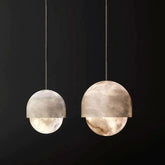 Aria Modern Alabaster Yoko Pendant Light