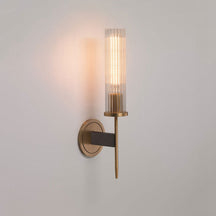 Candlestick Industrial Single Candle Wall Sconce