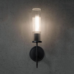 Candlestick Industrial Single Candle Wall Sconce