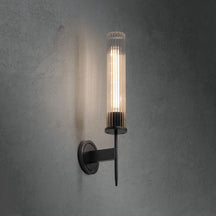 Candlestick Industrial Single Candle Wall Sconce