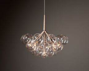 Oliver Bubble Glass Chandelier Jumbo 29''