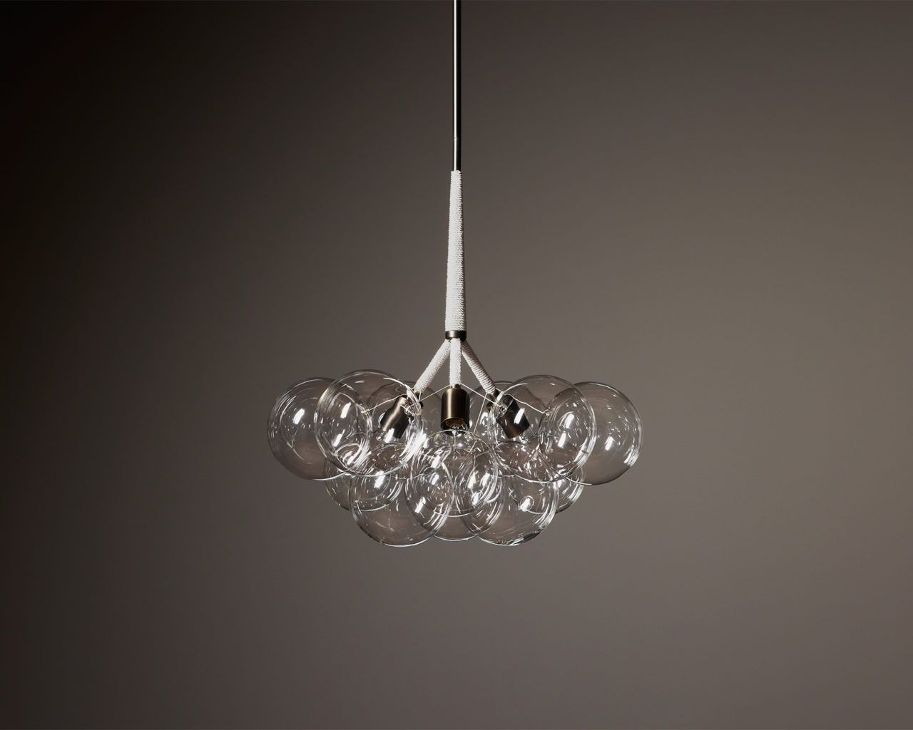 Oliver Bubble Glass Chandelier Large 21''