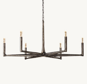 Avarital Forged Round Chandelier 36" 48” 60” 72”