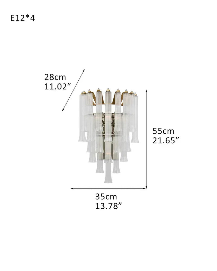 9 Light 20" Wide LED Lorelei Round Tiered Chandelier in Black Chain use for dining room 4-light-W35*D28*H55CM W13.78"*D11.02"*H21.65"-Sconce Brass American chandelier