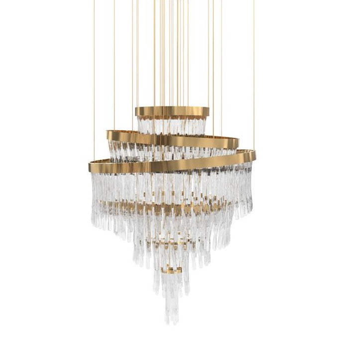 Babel 50 Light Crystal Modern Chandelier - Luxxu