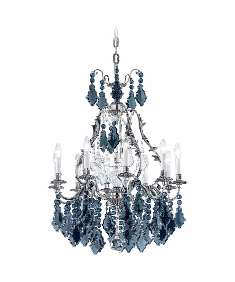 Aria Belgravia Crystal Chandelier CRY510AS - (Multiply Finishes)