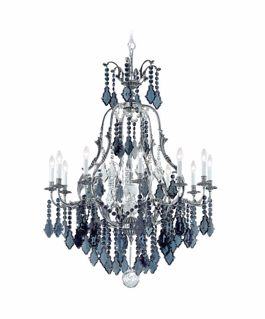 Aria Belgravia Crystal Chandelier CRY512AS - (Multiply Finishes)