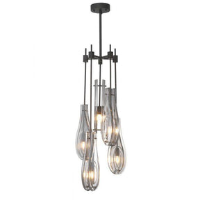 Eternity Modern Brass Chandelier S/L - Brass/Bronze