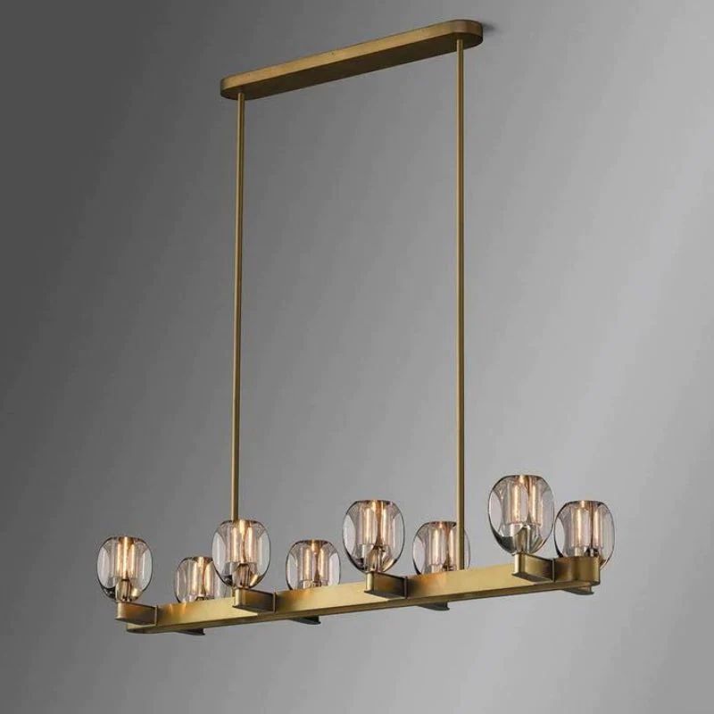 Cono Crystal  8-Lights Dining Pendant