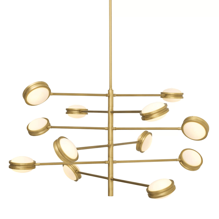 Cooper Modern Brass Chandelier - Arialamps