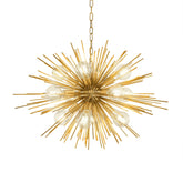 Pluto Modern Brass Chandelier - Brass