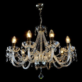 Aria Bonton 10 Light Crystal Chandelier