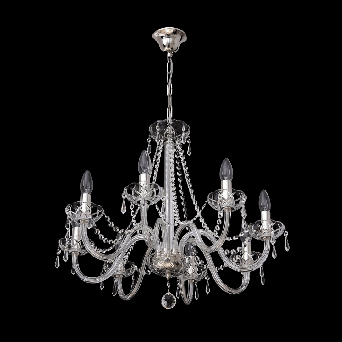 Aria Bonton 8 Light Crystal Chandelier