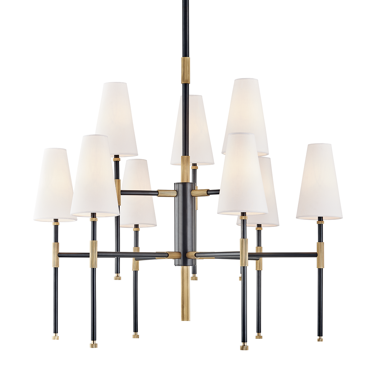 Bowery L Modern Chandelier - 3734 - Hudson Valley