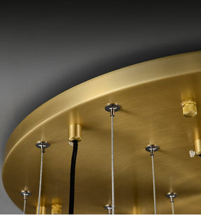 Aria Dayan Modern Brass Chandelier