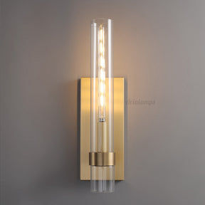 Aria Rachel Modern Glass Wall Sconce