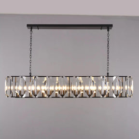 Harlew Multi Crystal Rectangular Chandelier