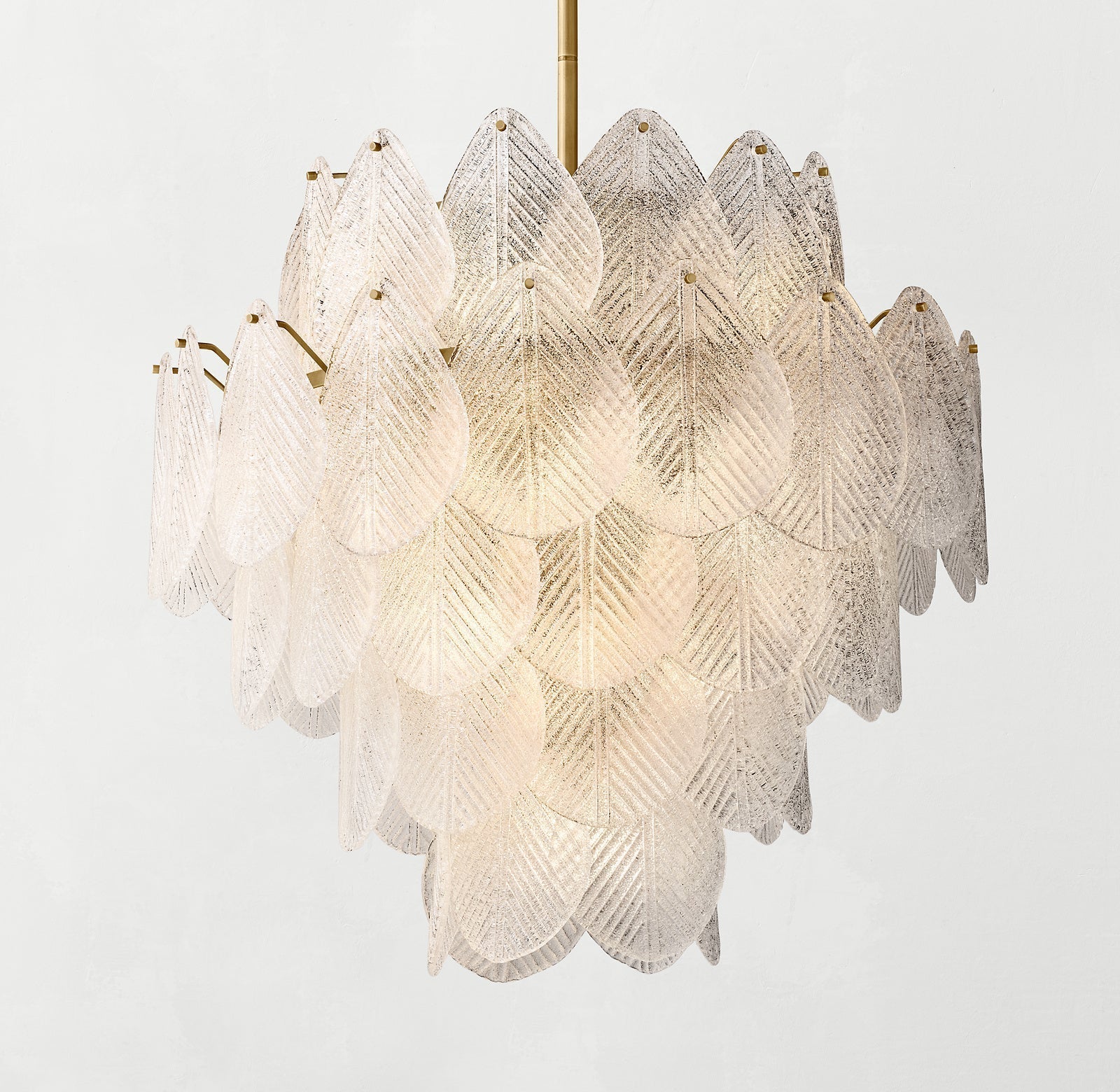 Aria Flower Chandelier, Modern Glass Chandelier Luxury for Home