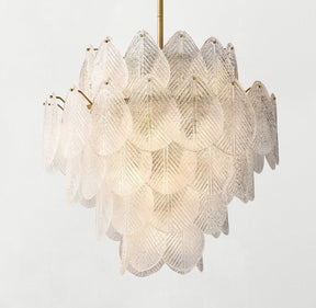 Aria Flower Chandelier, Modern Glass Chandelier Luxury for Home