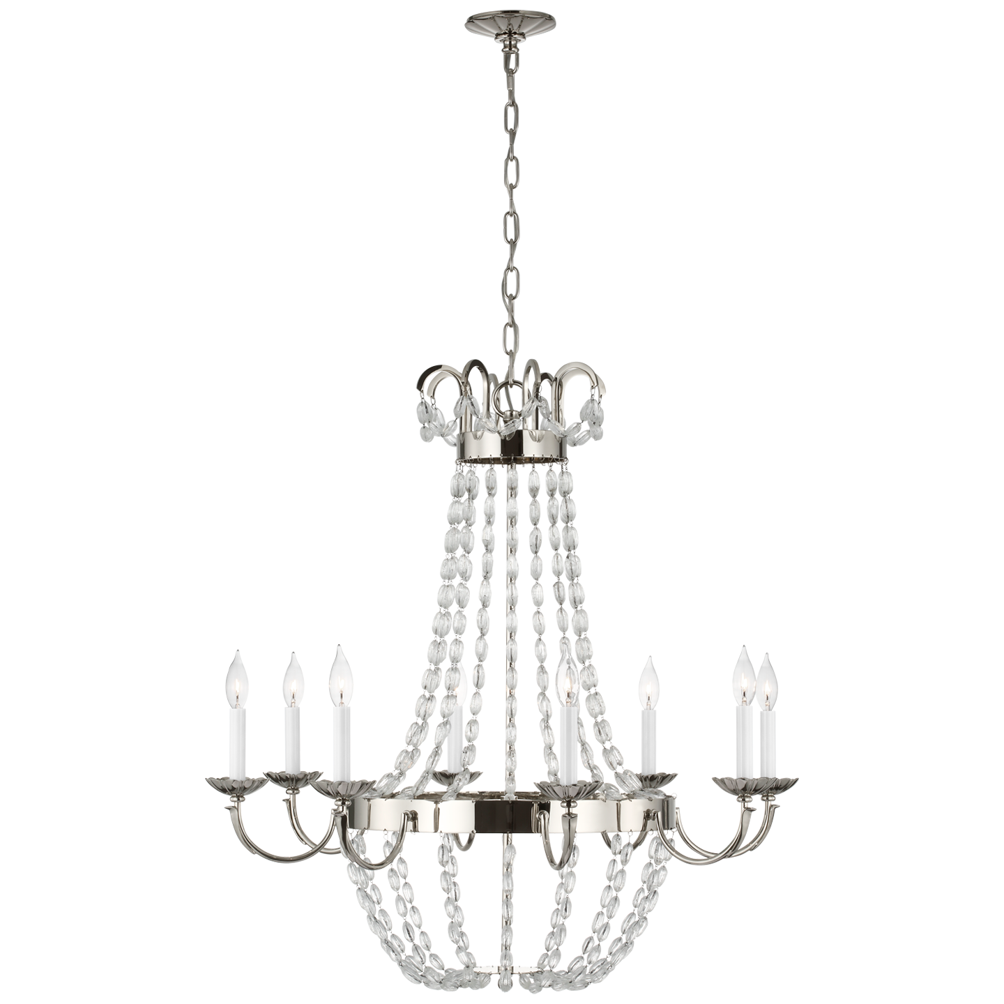 Paris Flea Market Chandelier 16''