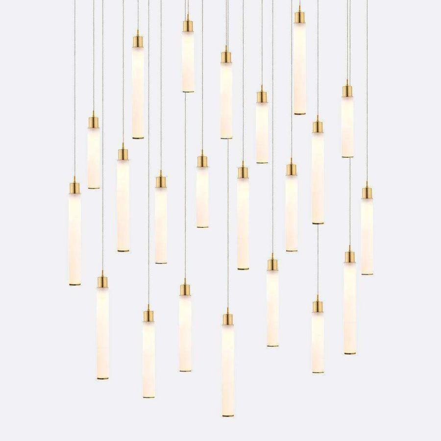 Candle Linear Chandelier 14 lights