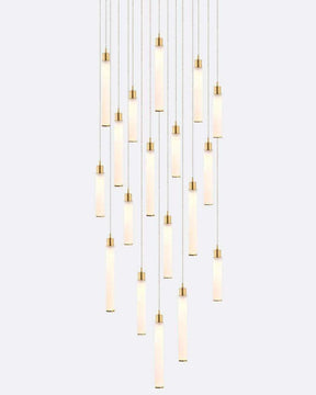 Candle Square Chandelier 18 lights