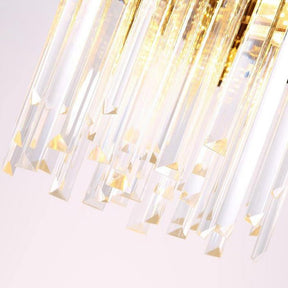 Modern Cream Crystal Pendant Chandelier