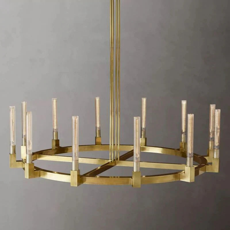 Candlestick Round Chandelier 36" 60” 72"