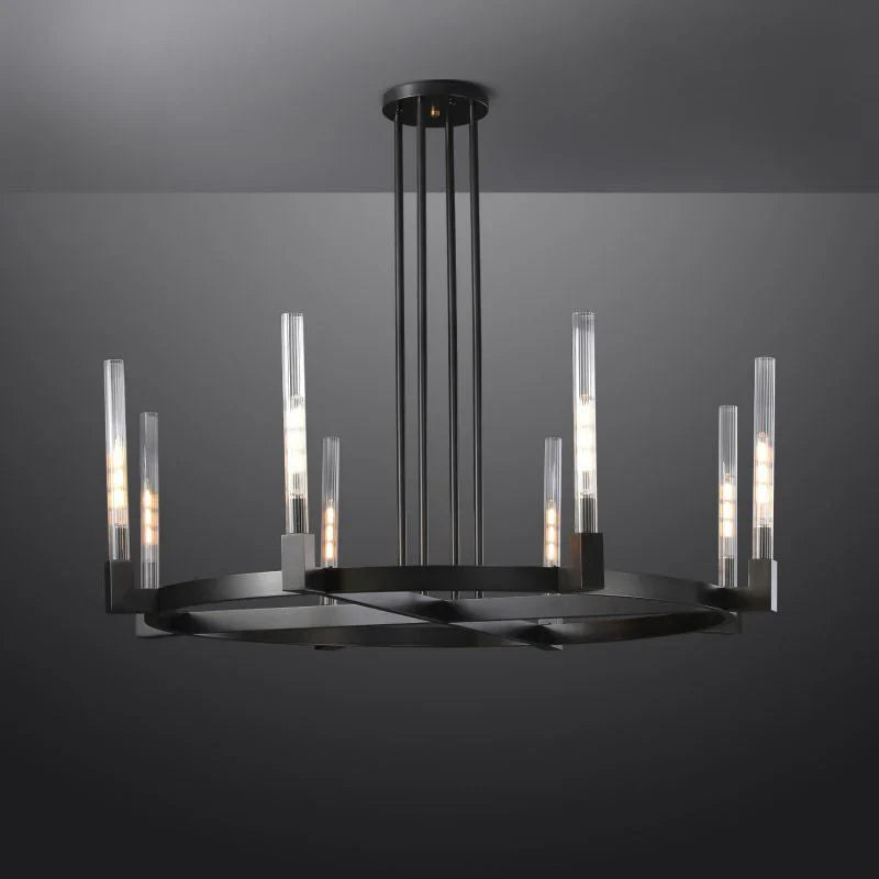 Candlestick Round Chandelier 36" 60” 72"