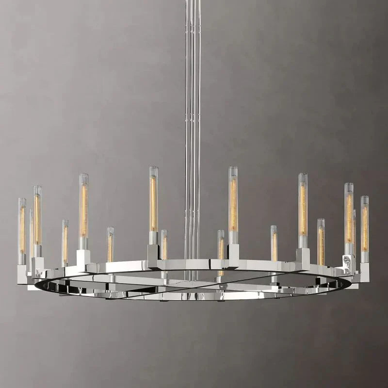 Candlestick Round Chandelier 36" 60” 72"