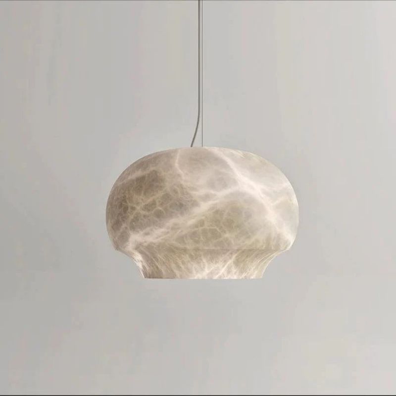 Alabaster Celine Pendant 9.5" D 10.2" D