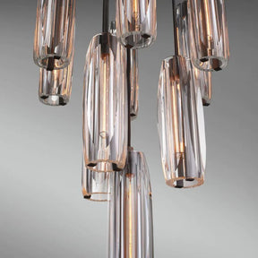 Aria Chapt Crystal 10-Light Round Chandelier