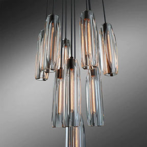 Aria Chapt Crystal 10-Light Round Chandelier