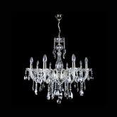 Aria Clarit 8 Light Crystal Chandelier