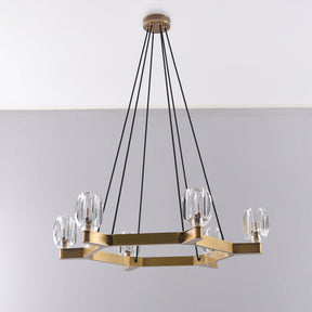 Linna Crystal Round Chandelier