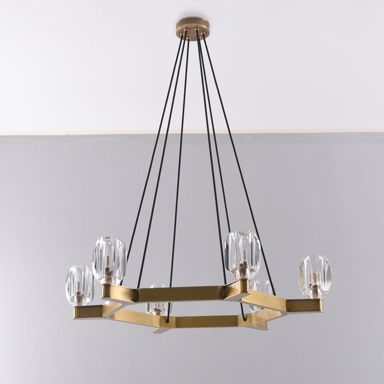 Linna Crystal Round Chandelier