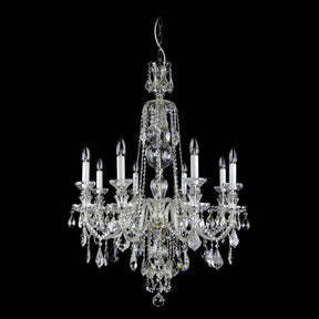 Aria Crown 8 Light Crystal Chandelier