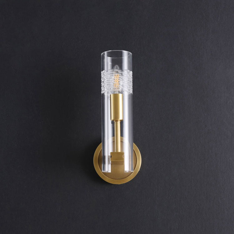 Brass Kaleidoscope Wall Sconce