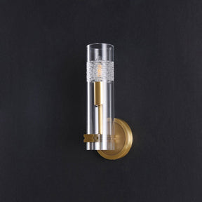 Brass Kaleidoscope Wall Sconce