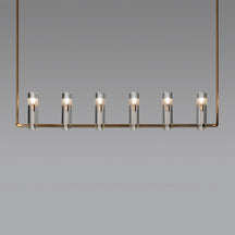 Cono Linear Chandelier for Dining Room